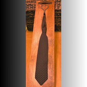Tie * Armani * Silk * Made in Italy * Burgundy/Cream w/Dark Base [56" x 3-3/4"]